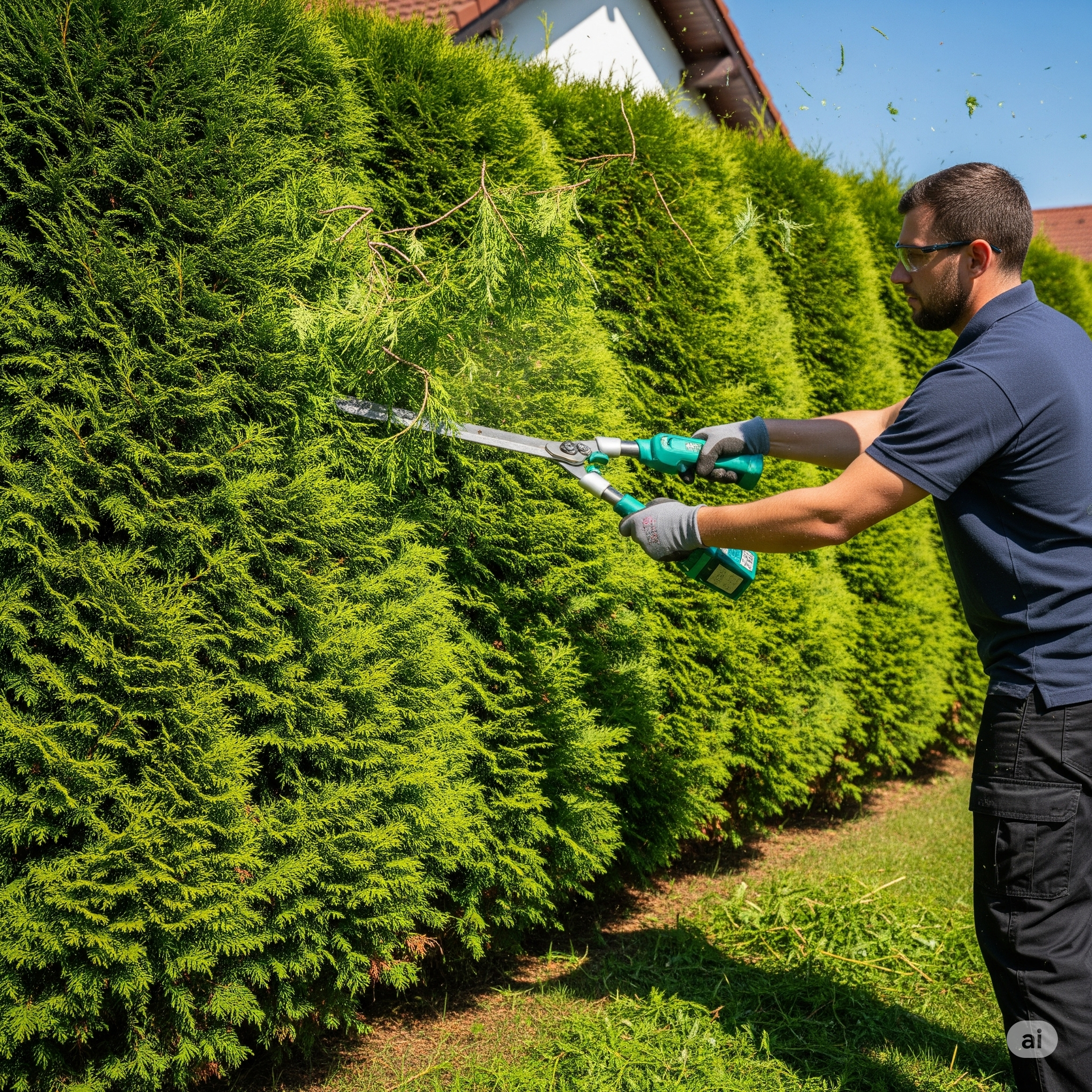 Jak a kdy stříhat túje: Průvodce pro krásný živý plot