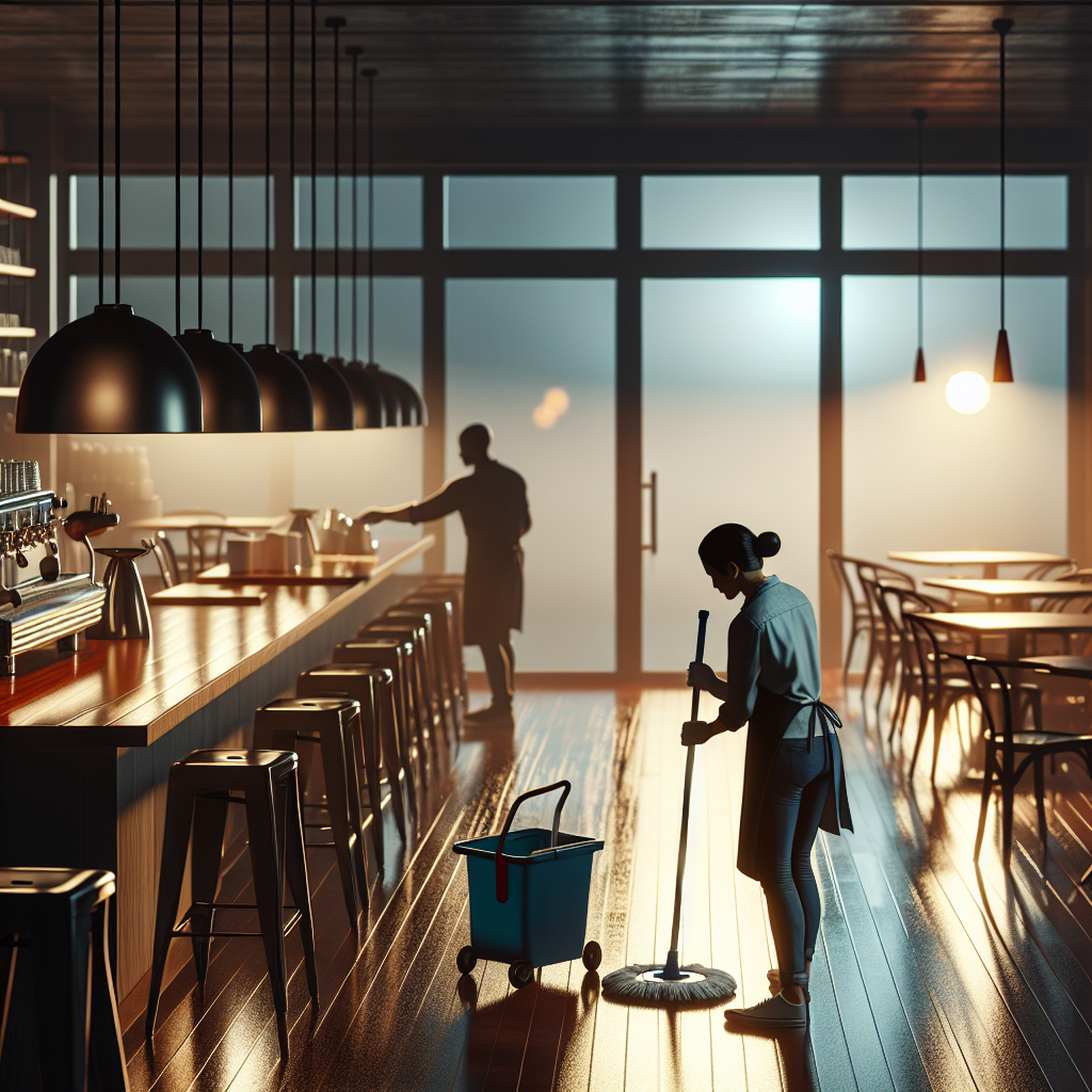 Vaše kavárna čistá každé ráno. Bez kompromisů