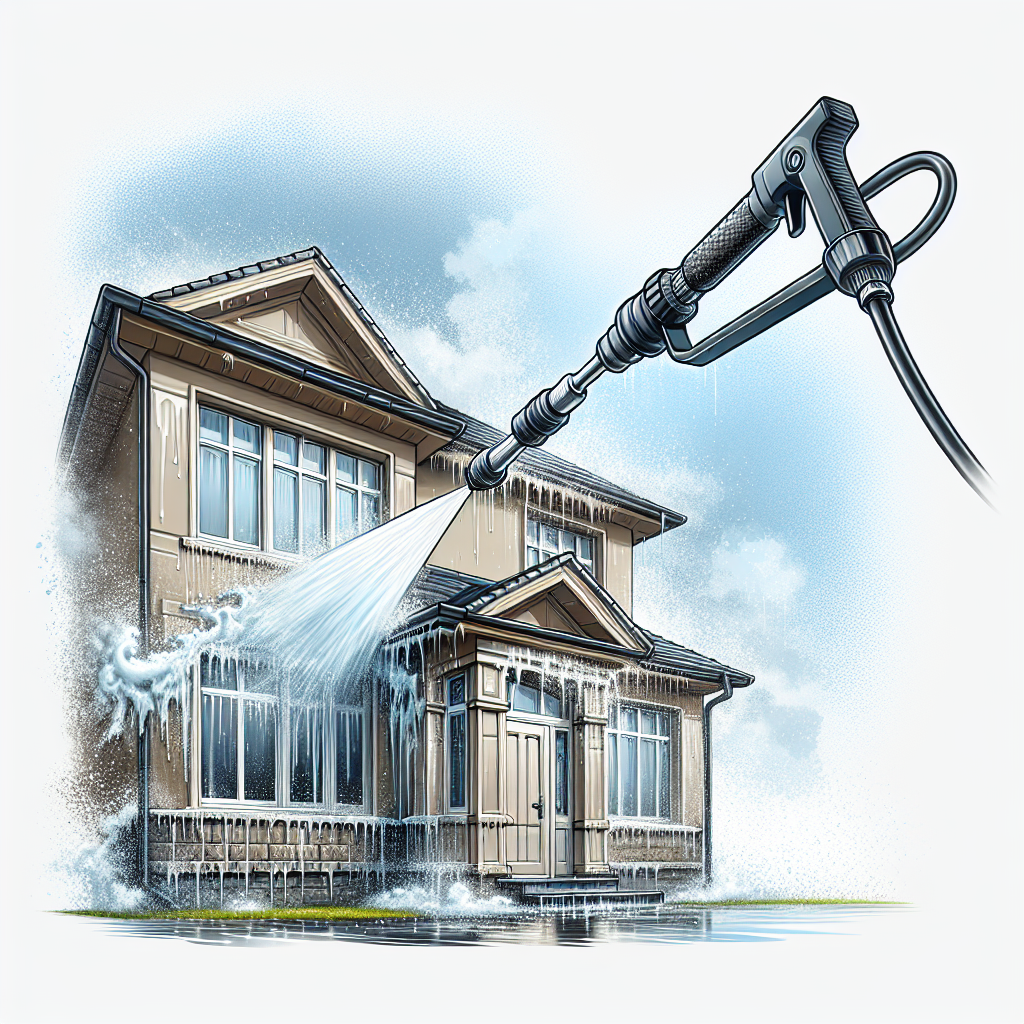 Tlakové mytí fasády: Získejte zpět lesk vašeho domu