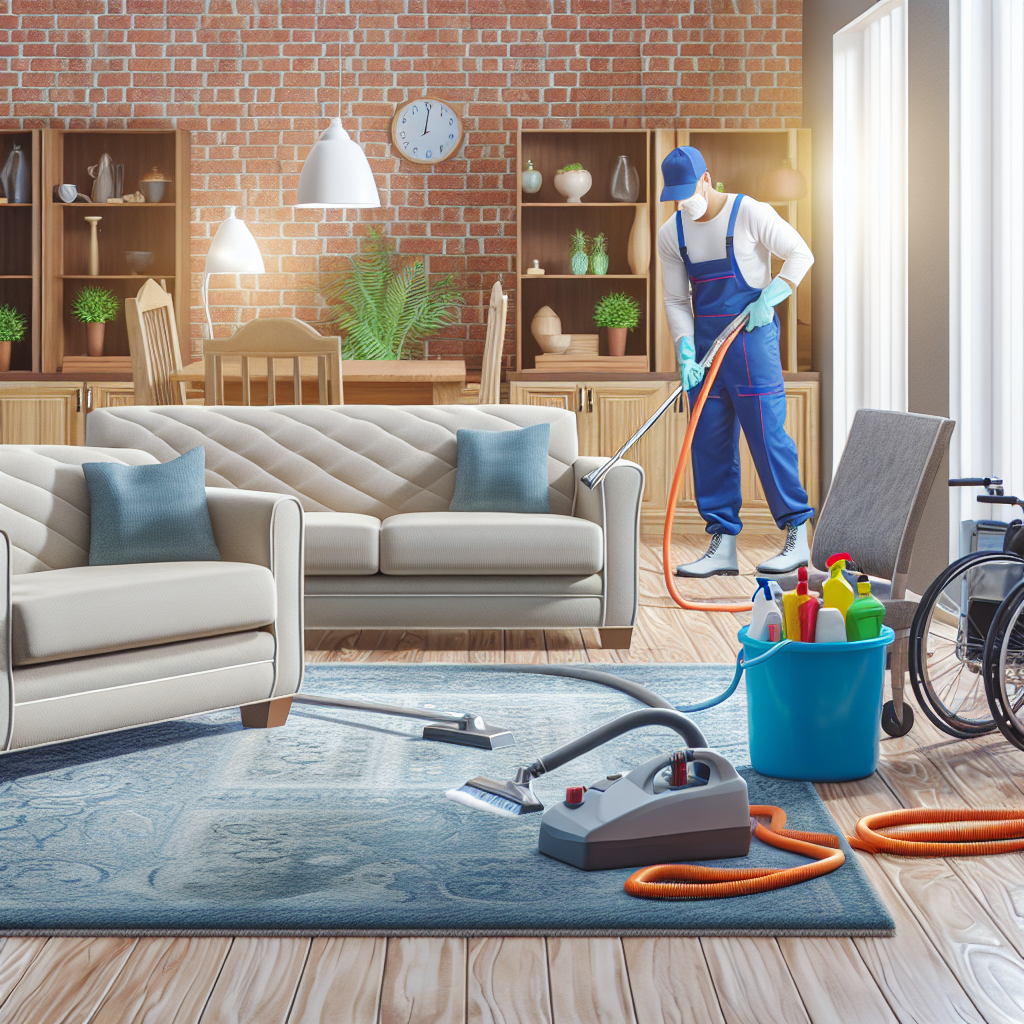 Čištění koberců a čalounění v komerčních prostorech