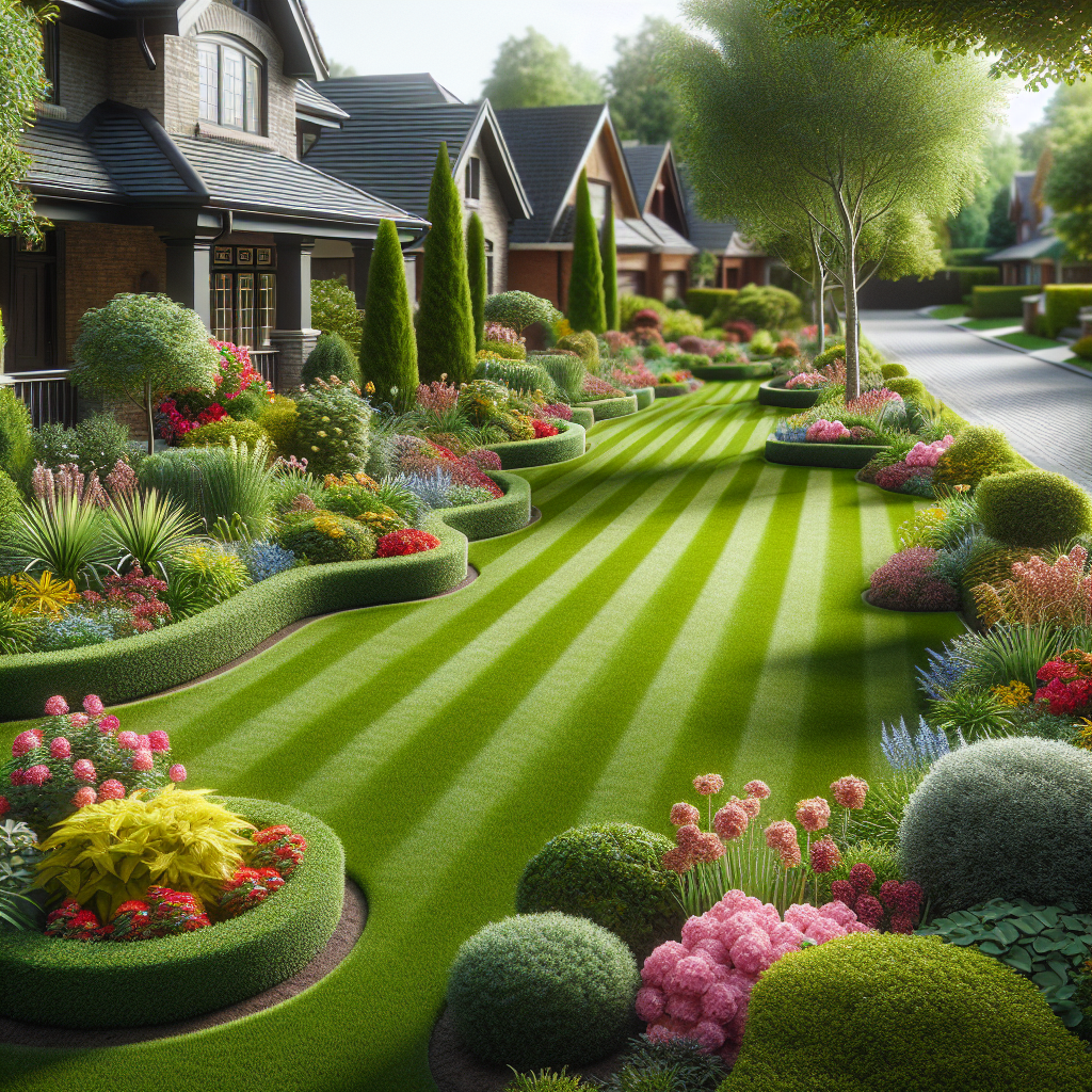 Údržba zahrady a sekání trávy