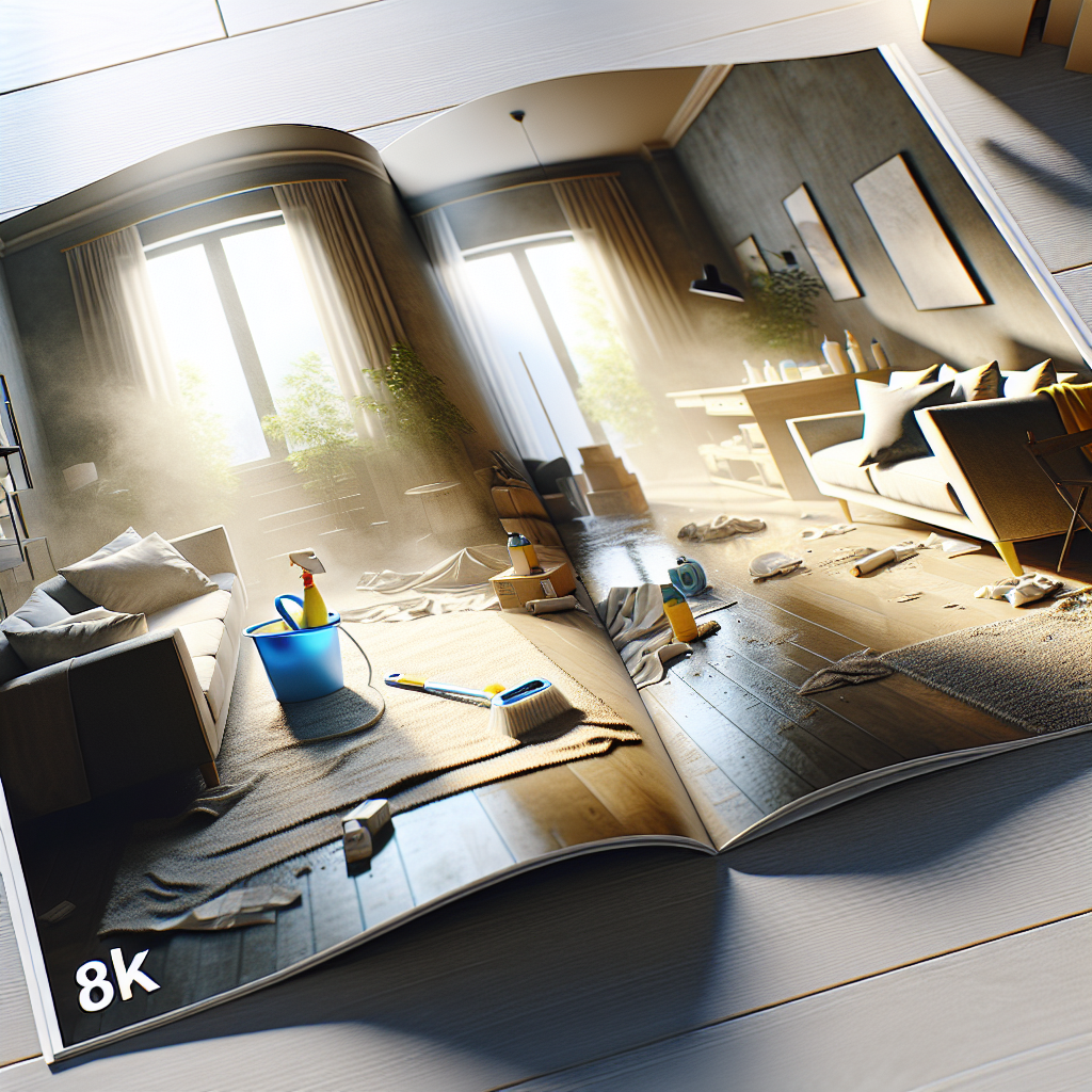 Mytí oken a úklid po rekonstrukci bytu