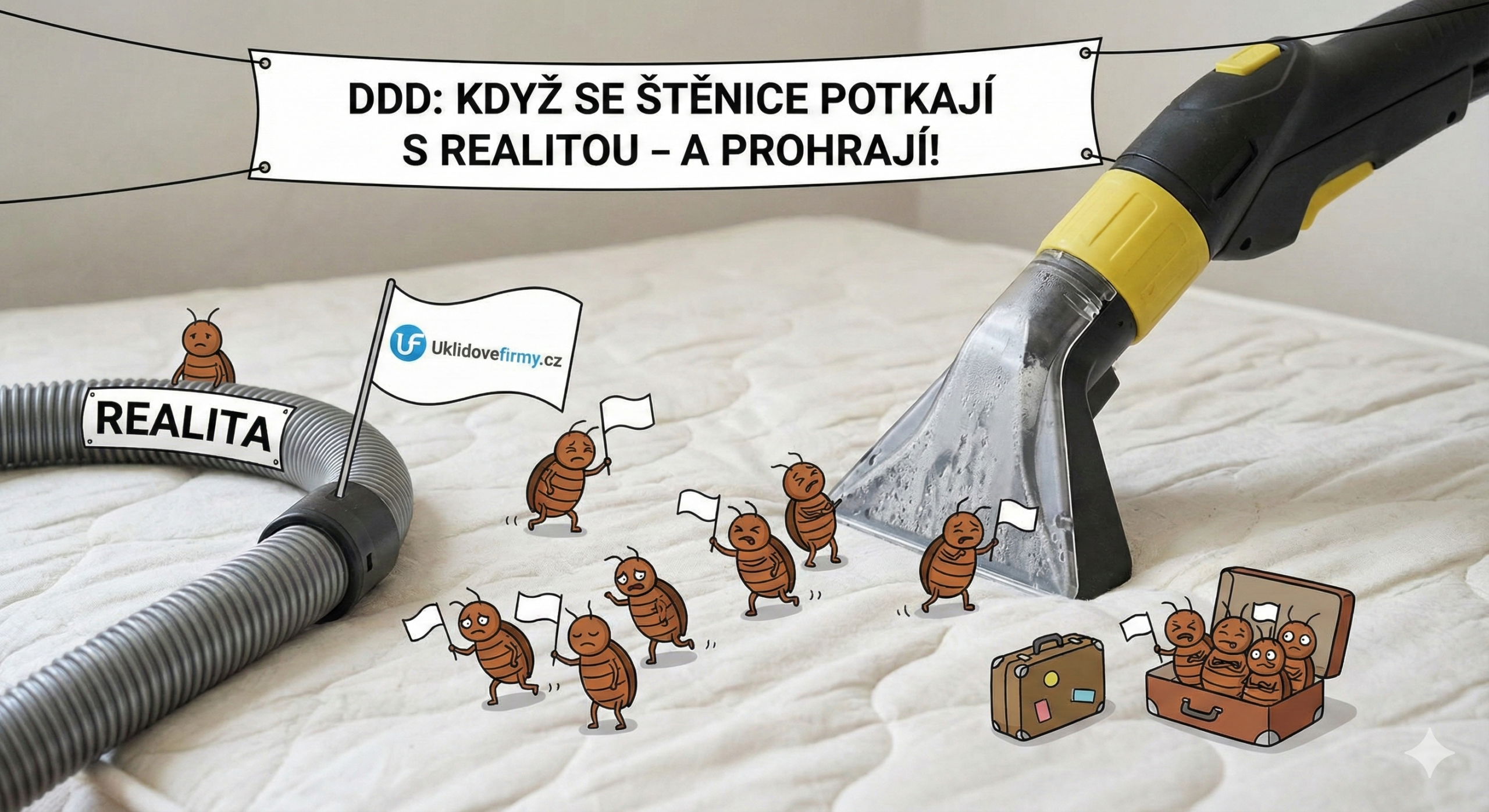 DDD: Když se štěnice potkají s realitou – a prohrají!