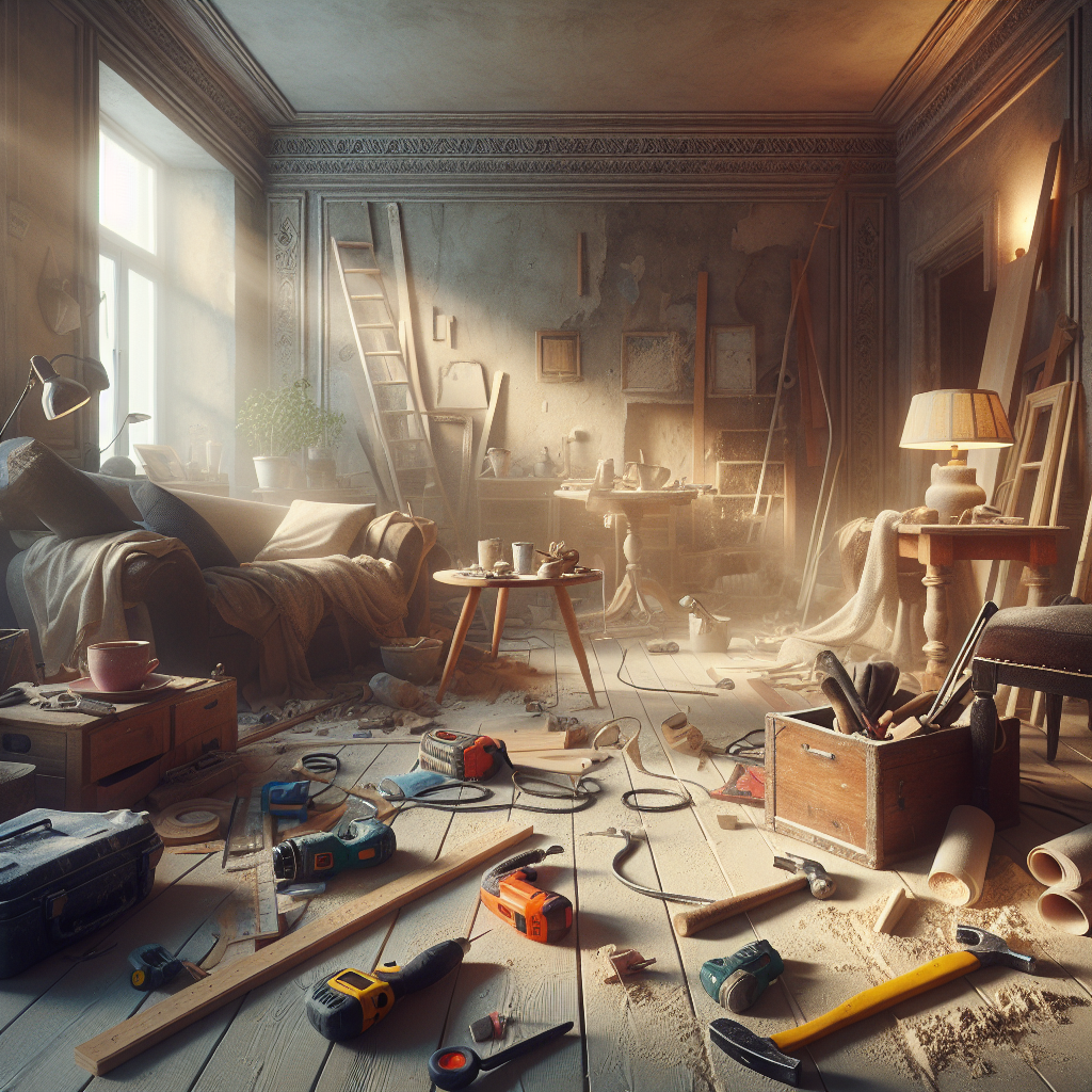 Úklid po rekonstrukci bytu 3+1