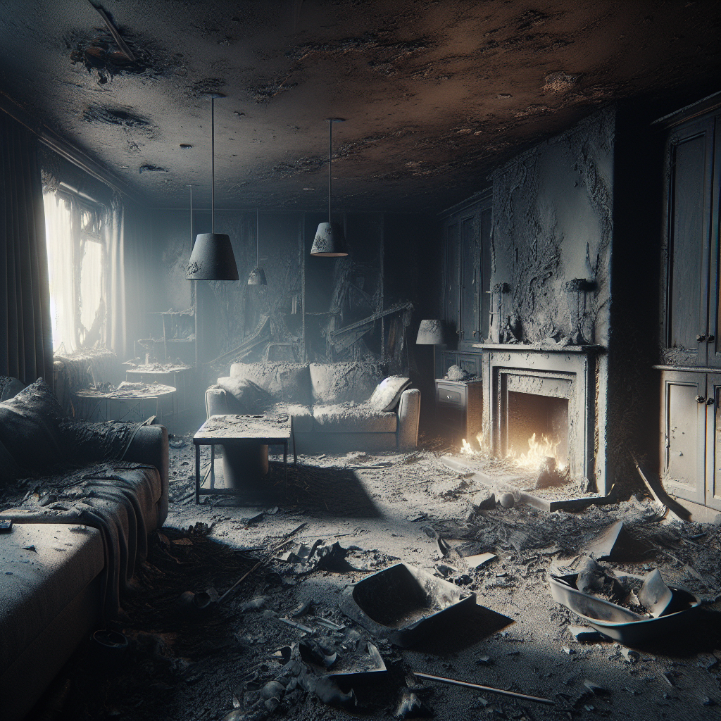 Odstranění sazí po požáru: Profesionální postup...