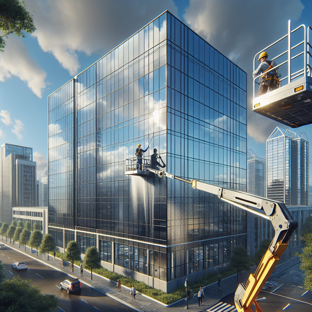 Okna bez šmouh i ve výškách: Mytí...