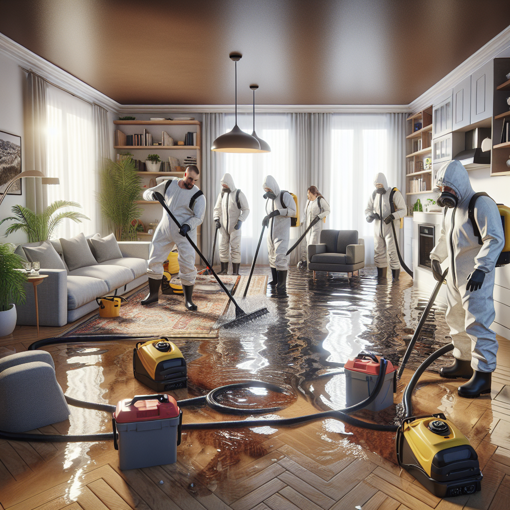 Extrakce vody: Záchrana bytu po vytopení v Litoměřicích...