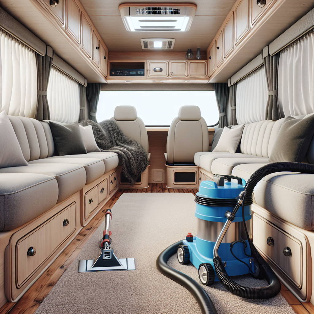 Extrakční čištění karavanů a lodí: Zbavte se nečistot...