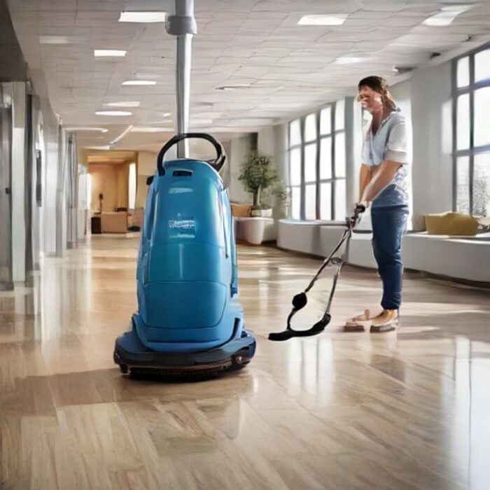 Strojové mytí podlah bezpečně a efektivně:...