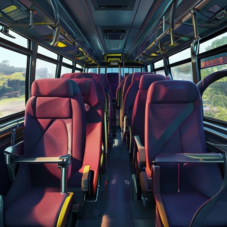 Hloubkové tepování autobusových sedadel za těžkých podmínek